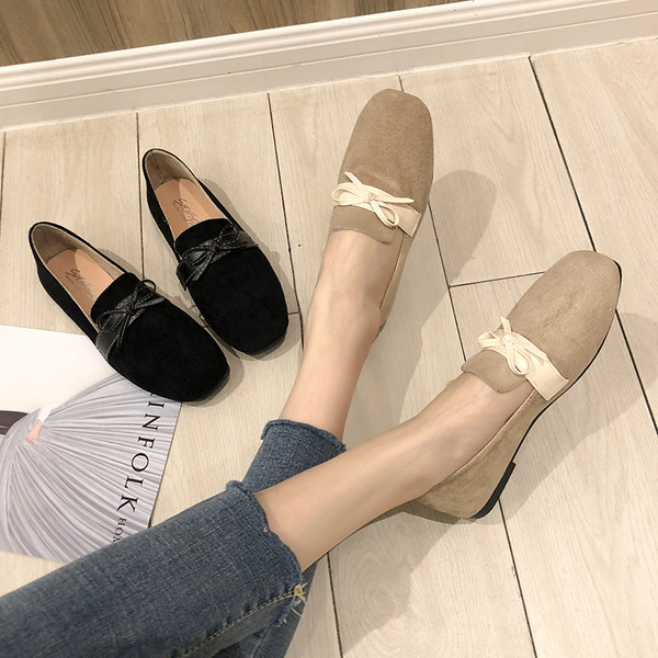 Női mokaszinok két színben, öko velúr szalaggal