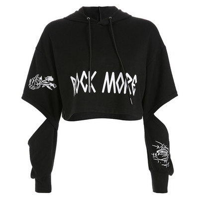 Modern női pulóver fekete mintával