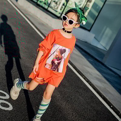 Παιδικό μοντέρνο πουκάμισο σε τρία χρώματα με εφαρμογές