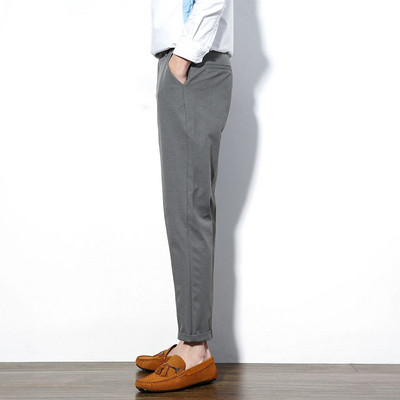 Elegáns férfi nadrág szürke és fekete színben