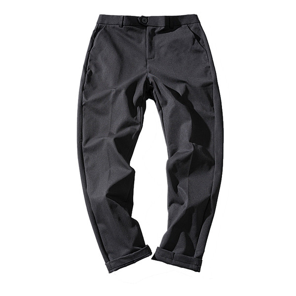 Elegáns férfi nadrág szürke és fekete színben