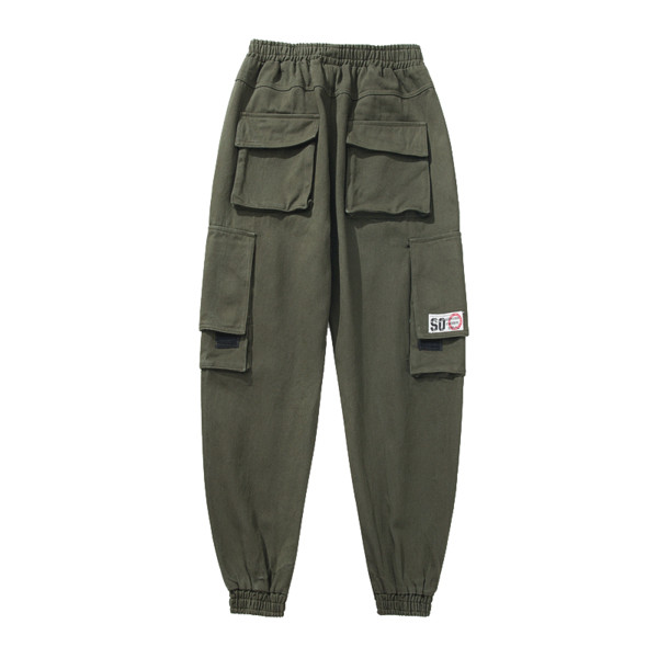 Pantaloni casual pentru barbati in trei culori cu buzunare