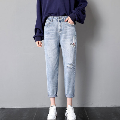 Női farmer új modell két színben hímzéssel