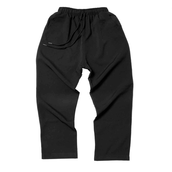 Κομψά ανδρικά παντελόνια σε μαύρο χρώμα με τσέπες