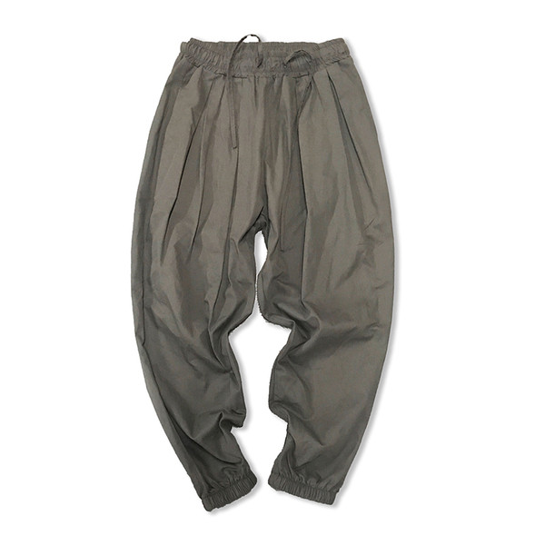 Sima férfi nadrág fekete és szürke színben