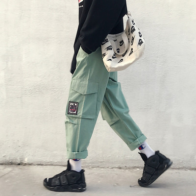 Divatos férfi nadrág három színben széles modellben