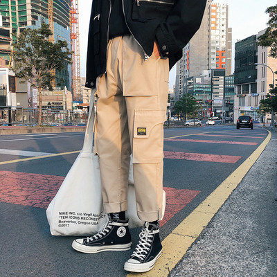 Casual αντρικά παντελόνια σε τρία χρώματα με τσέπες