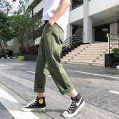 Egyszerű férfi nadrág több színben széles modell