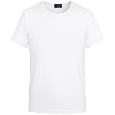 Tricou casual barbatesc cu maneci scurte si guler in forma de O in diferite culori