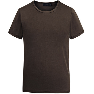 Tricou casual barbatesc cu maneci scurte si guler in forma de O in diferite culori