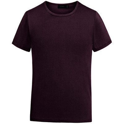 Tricou casual barbatesc cu maneci scurte si guler in forma de O in diferite culori