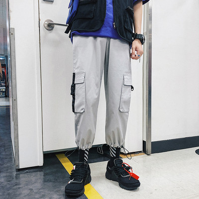 Alkalmi férfi nadrág nyakkendővel, két színben