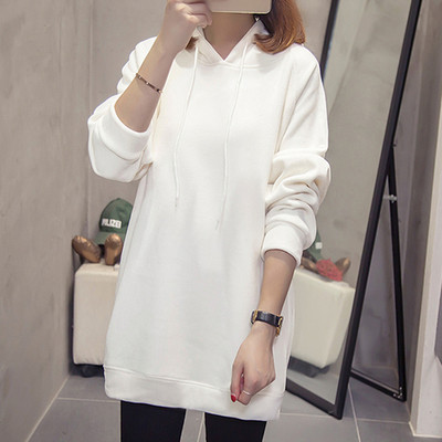 Γυναικείο φούτερ  Μακρύ βελούδο μοτίβο σε διάφορα χρώματα