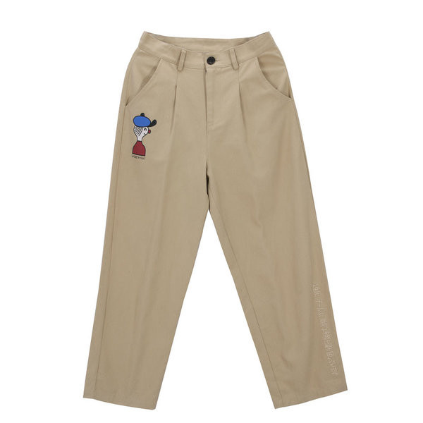 Női alkalmi nadrág három színben hímzéssel