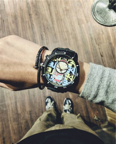 Napi férfi karóra négy színben