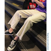 Retro férfi nadrág két színben, szakadt motívumokkal