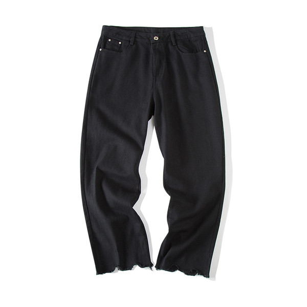 Retro férfi nadrág két színben, szakadt motívumokkal