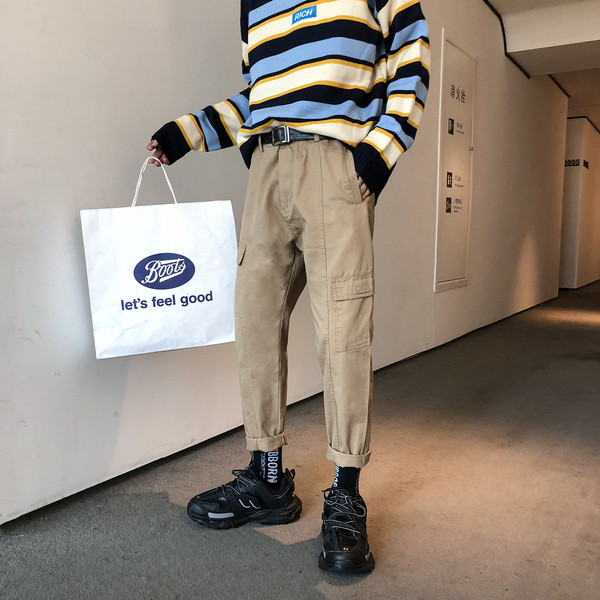 Alkalmi férfi nadrág három színben