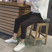 Stílusos férfi nadrág zsebekkel, két színben