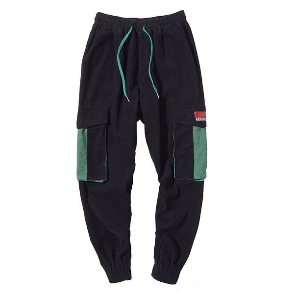 Férfi alkalmi nadrág két színben nyakkendővel