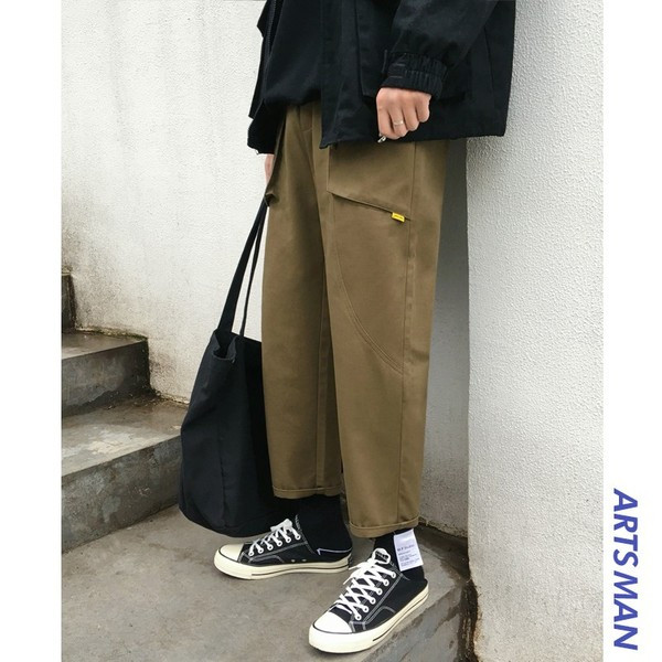 Alkalmi férfi nadrág három színben széles modellben