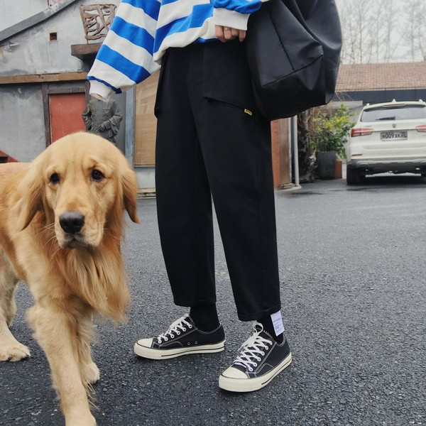 Alkalmi férfi nadrág három színben széles modellben