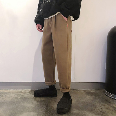 Ανδρικά casual παντελόνια σε δύο χρώματα με τσέπες