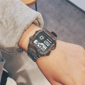 Férfi és női terepszínű karóra négy színben