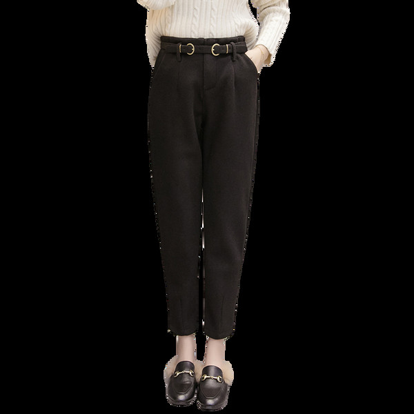 Stílusos női nadrág magas derékkal, három színben