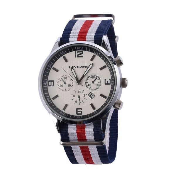 Curea ceas de zi cu zi pentru bărbați - patru culori