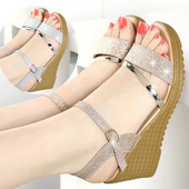 Sandale de dama elegante de culoare argintie si aurie