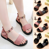 Καθημερινά παιδικά σανδάλια από οικολογικό σουέτ σε διάφορα χρώματα