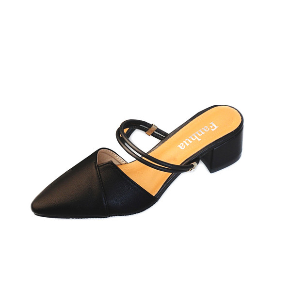 Modern női szandál eko bőrből fehér és fekete színben