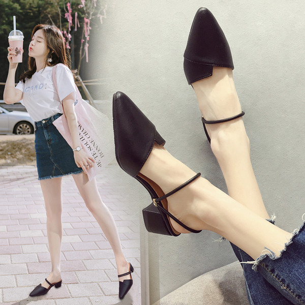 Modern női szandál eko bőrből fehér és fekete színben