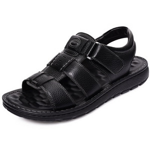 Modern férfi szandál eko bőrből, két színben