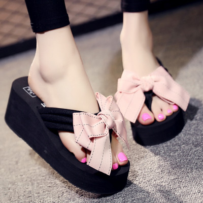 Modern női platformpapucs többféle színben