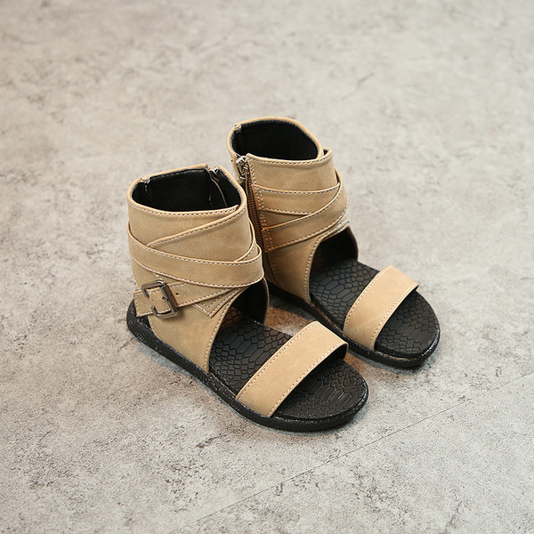 Aktuális gyerekszandál lányoknak öko bőrből három színben