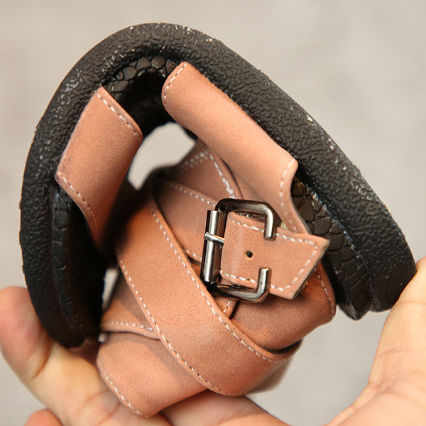 Aktuális gyerekszandál lányoknak öko bőrből három színben