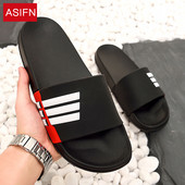 Alkalmi férfi papucs fehér szegéllyel, négy színben