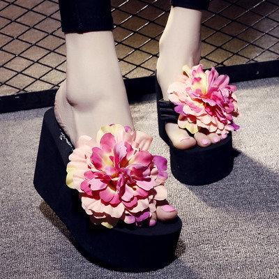 Női lábujj papucs magas talppal több színben