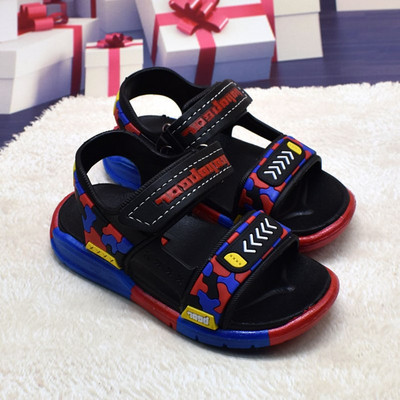 Színes gyerekszandál fiúknak két színben