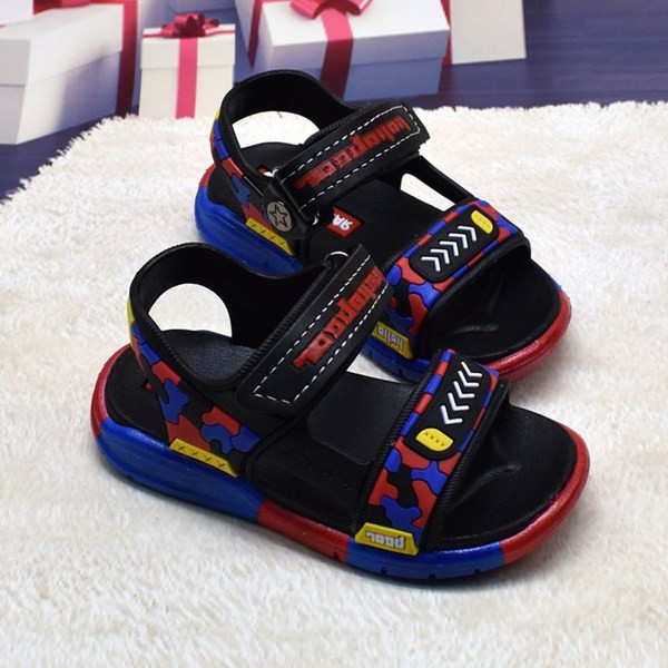 Színes gyerekszandál fiúknak két színben