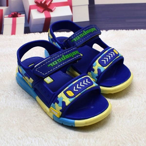 Színes gyerekszandál fiúknak két színben