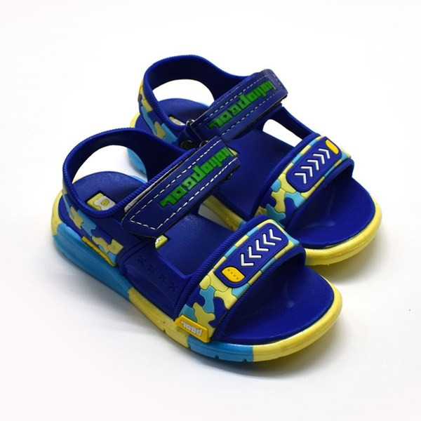 Színes gyerekszandál fiúknak két színben