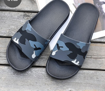 Modern férfi papucs több színben terepszínű nyomattal