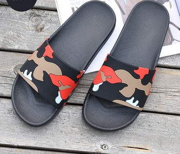 Modern férfi papucs több színben terepszínű nyomattal