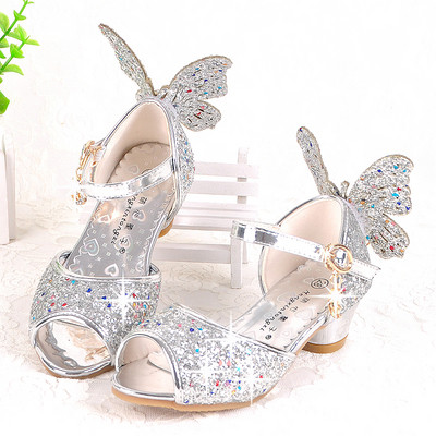 Elegant children`s sandals for girls in several colors - two models