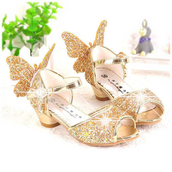 Elegáns gyerekszandál lányoknak több színben - két modell