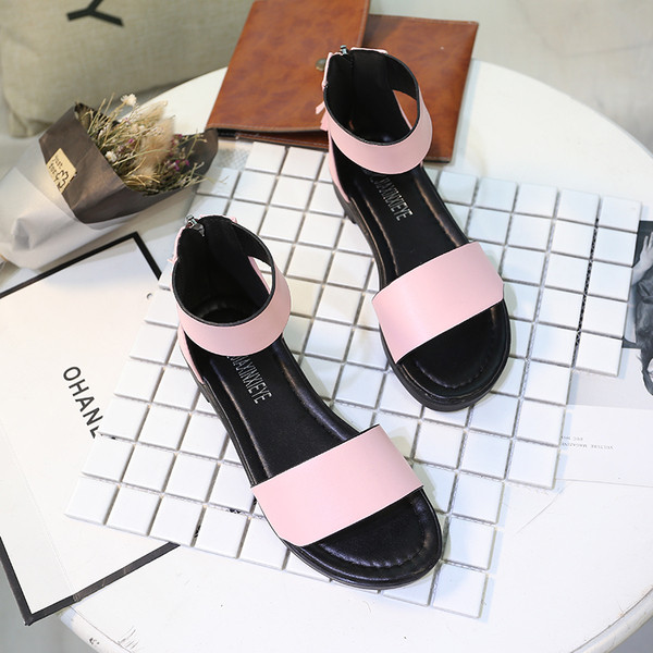 Gyerek szandál sima modell bojttal több színben