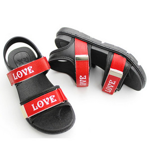 Sandale pentru copii pentru baieti si fete cu inscriptie in trei culori